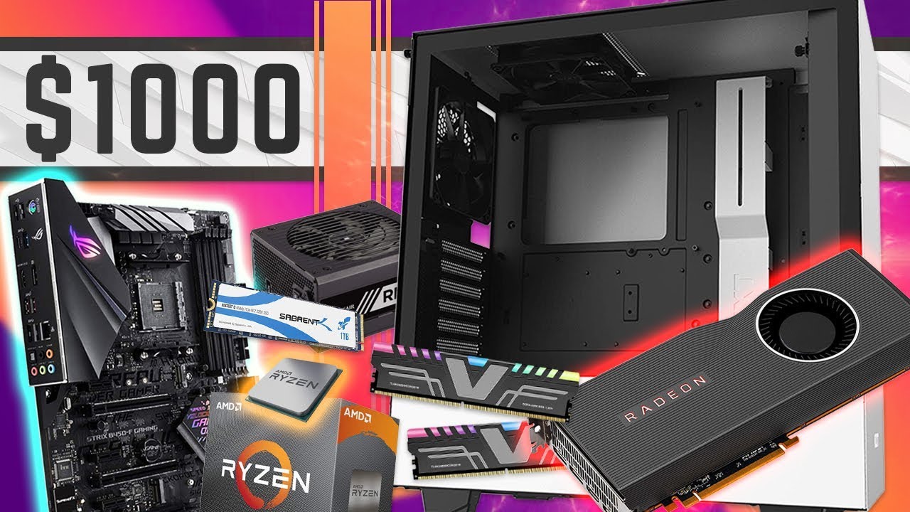 The Best 1000 Gaming Pc Build Early Youtube