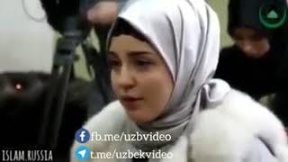 Русская красавица приняла ислам Rus qizi islom dinini qabul qildi