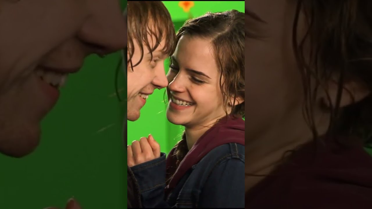 Emma Watson And Rupert Grint Bts Of Ron Weasley Hermione S Kiss