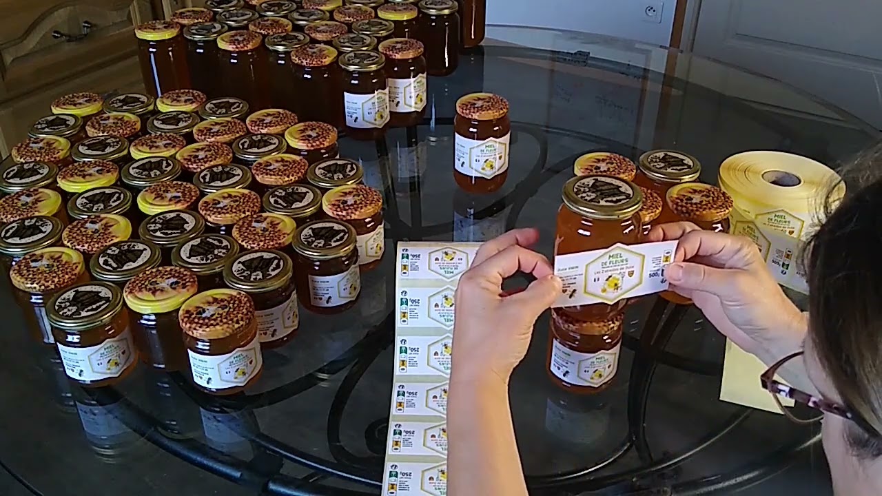 Mise en pot et étiquetage