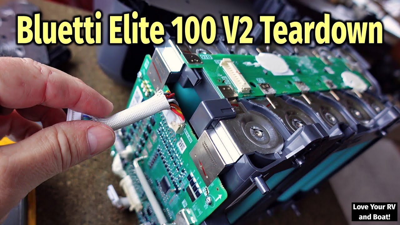 Что внутри? Разборка портативной электростанции Bluetti Elite 100 V2