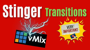 Stinger Transitions vMix | Custom Transitions Add vMix | vMix Hindi tutorial