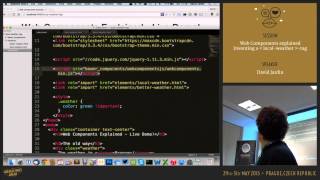 Web Components explained - Inventing a local-weather HTML-tag screenshot 1