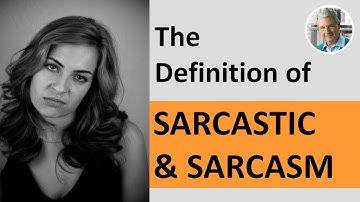 The Definition of SARCASM | SARCASTIC (5 Examples)