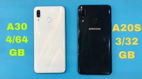 So sánh samsung a20s và a30 năm 2024