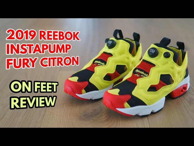 2019 Reebok Instapump Fury OG Citron - On Feet Review -