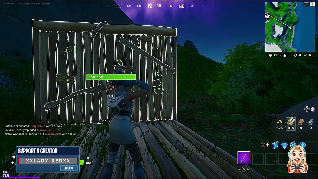 Emote within 10m of an allied built structure-Fortnite - YouTube