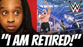 Brock Lesnar Officially Retires From WWE