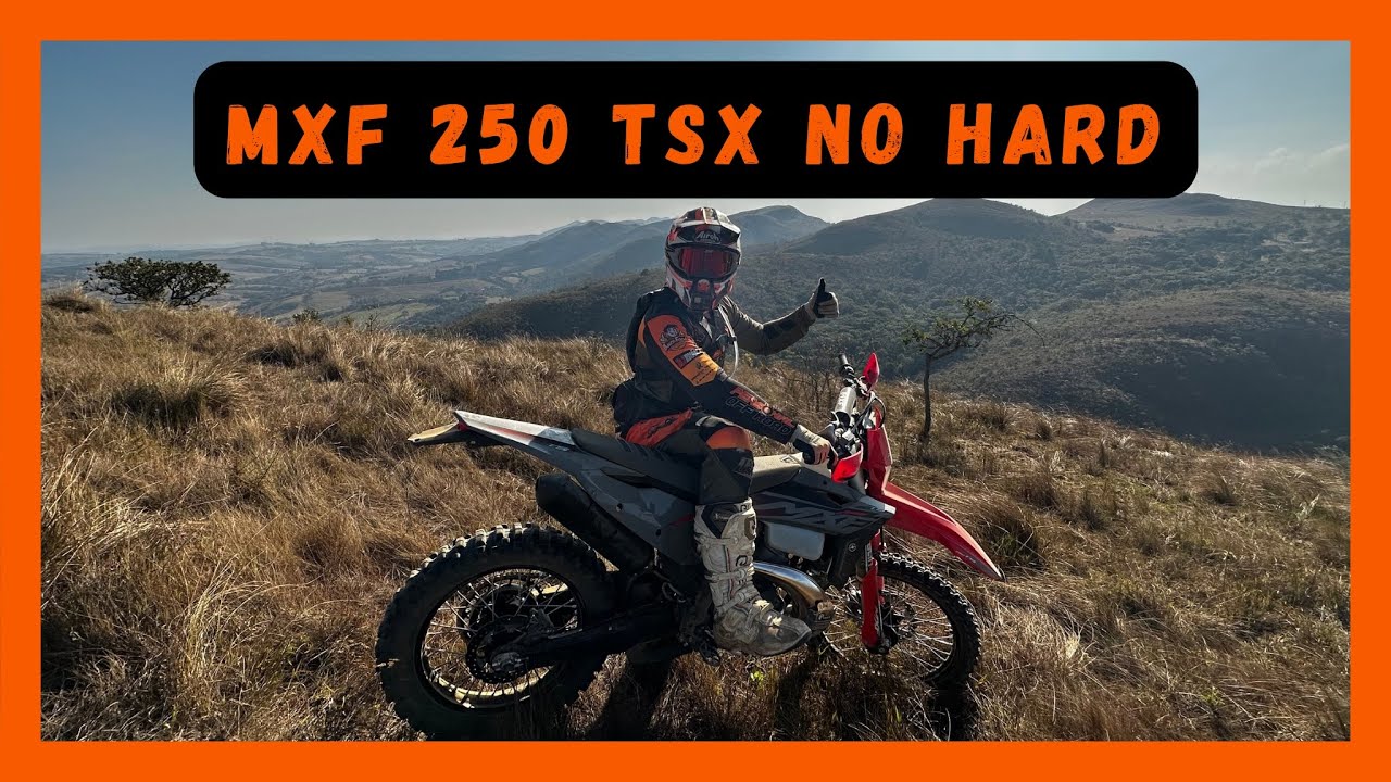 Trilha com os brutos na serra de Lavras - MXF 250 TSX