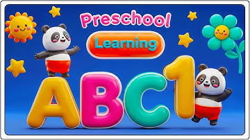 Preschool Learning activities for 3 year olds at home | Learn ABC Phonics Shapes Numbers Colors 🌈