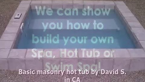 More Customer Built DIY hot tubs by Custom Built Spas