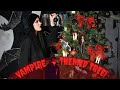 Let&#39;s Decorate My Vampire Themed Christmas Tree 🧛 + 3 Cheap Ornament DIYs