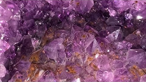 A rare piece of gold ran into Amethyst crystal ❤️✅