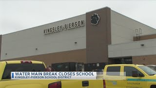 Water Main Break Closes School