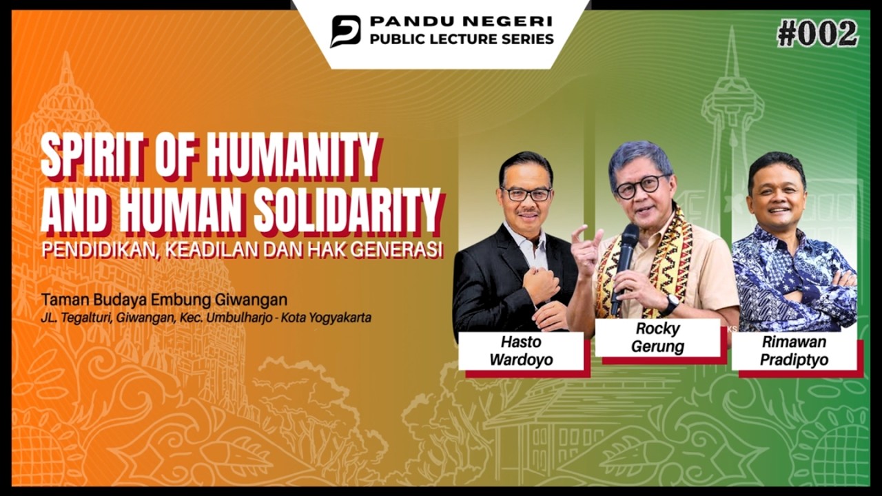 Public Lecture Series #002 Yogyakarta  