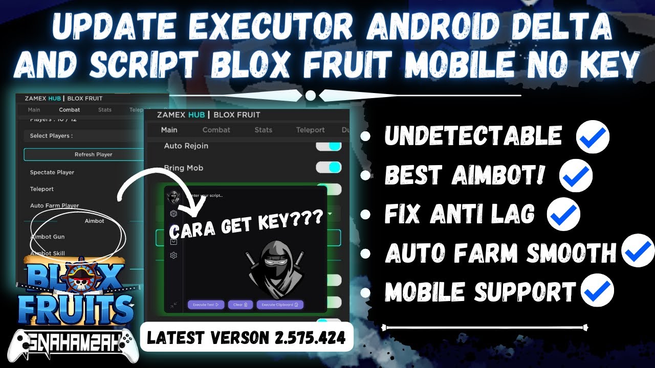 Delta EXECUTOR + Blox Fruits SCRIPT