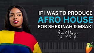 How To Make Afro House Sun El Musician, Msaki, Shekinah, FL Studio Tutorial