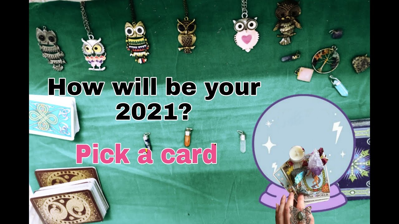 Your 2021 Yearly Prediction ☾Pick A Card☽ Tarot Reading • What's coming in 2021 for you?