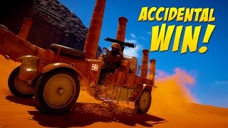 Accidental Win - Battlefield 1 RoadKilling!