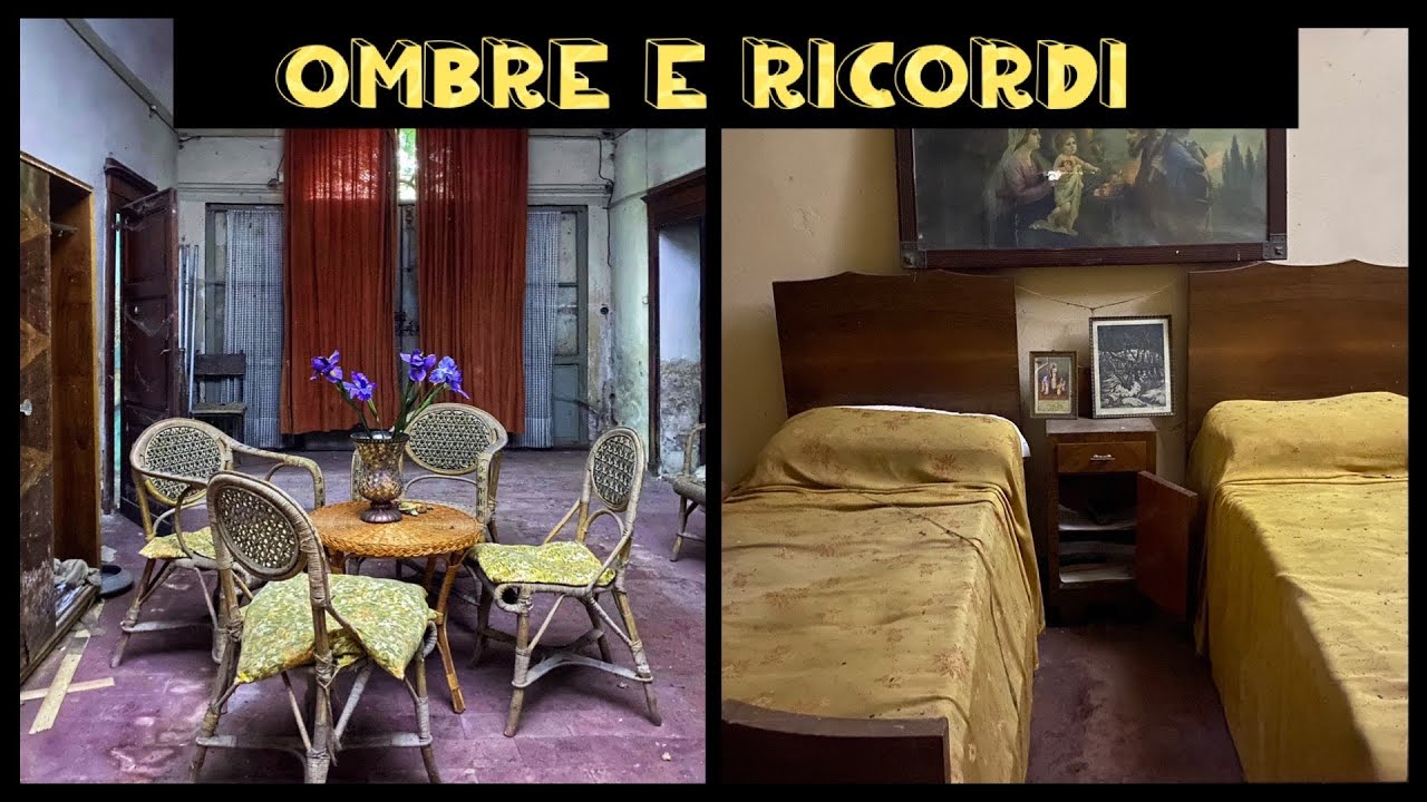 TUTTO É RIMASTO INTATTO: ENTRIAMO NELLA VILLA IMMOBILE DA OLTRE 50 ANNI 