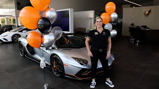 My LAST Aventador Ultimae Delivery! 2022 Lamborghini Ultimae Roadster in Grigio Artis Lucido!