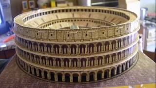 Italy Edition Puzzle 3D 896 Pezzi Livello di difficoltà: 5 per esperti Multicolore  Colosseo Roma BRIXIES 410132 