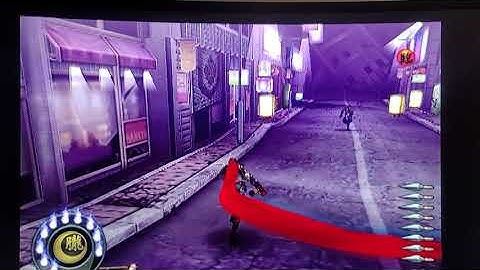 Shinobi PS2 HD retrovision test