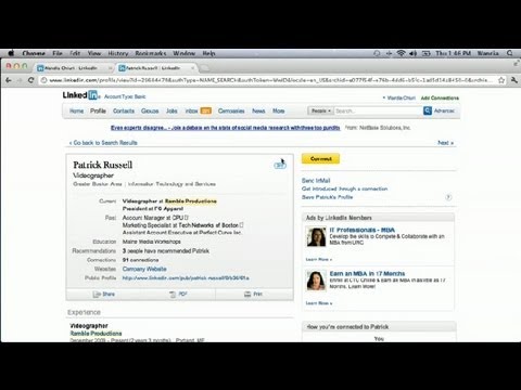 How to Invite Someone Quickly to LinkedIn : LinkedIn Basics - YouTube