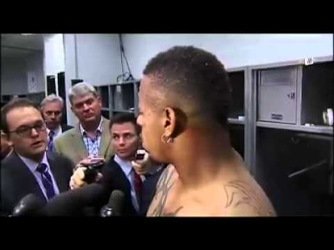 Video Greg Hardy Locker Room "No Comment" Interview