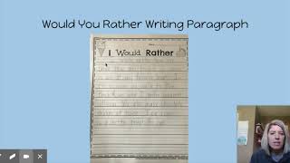 Opinion Writing-Would You Rather - Google Slides