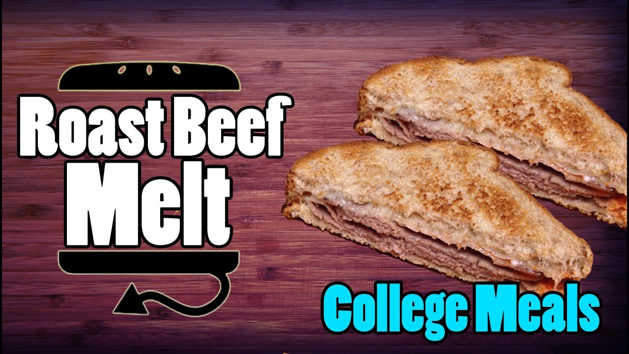 Roast Beef & Swiss Melt Recipe | HellthyJunkFood