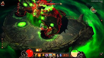 Monk vs. Belial [Diablo 3/Hell Mode][HD] Solo