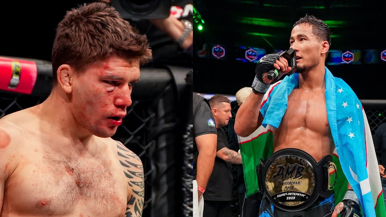 ЧЕМПИОН ИЗ УЗБЕКИСТАНА ЗАДУШИЛ | Отабек Тохиров vs Вячеслав Самсель | OPEN FC 60 |