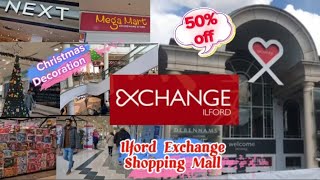 Ilford Exchange Shopping Mall London | Christmas 🎄 Decoration in Exchange Mall Ilford London