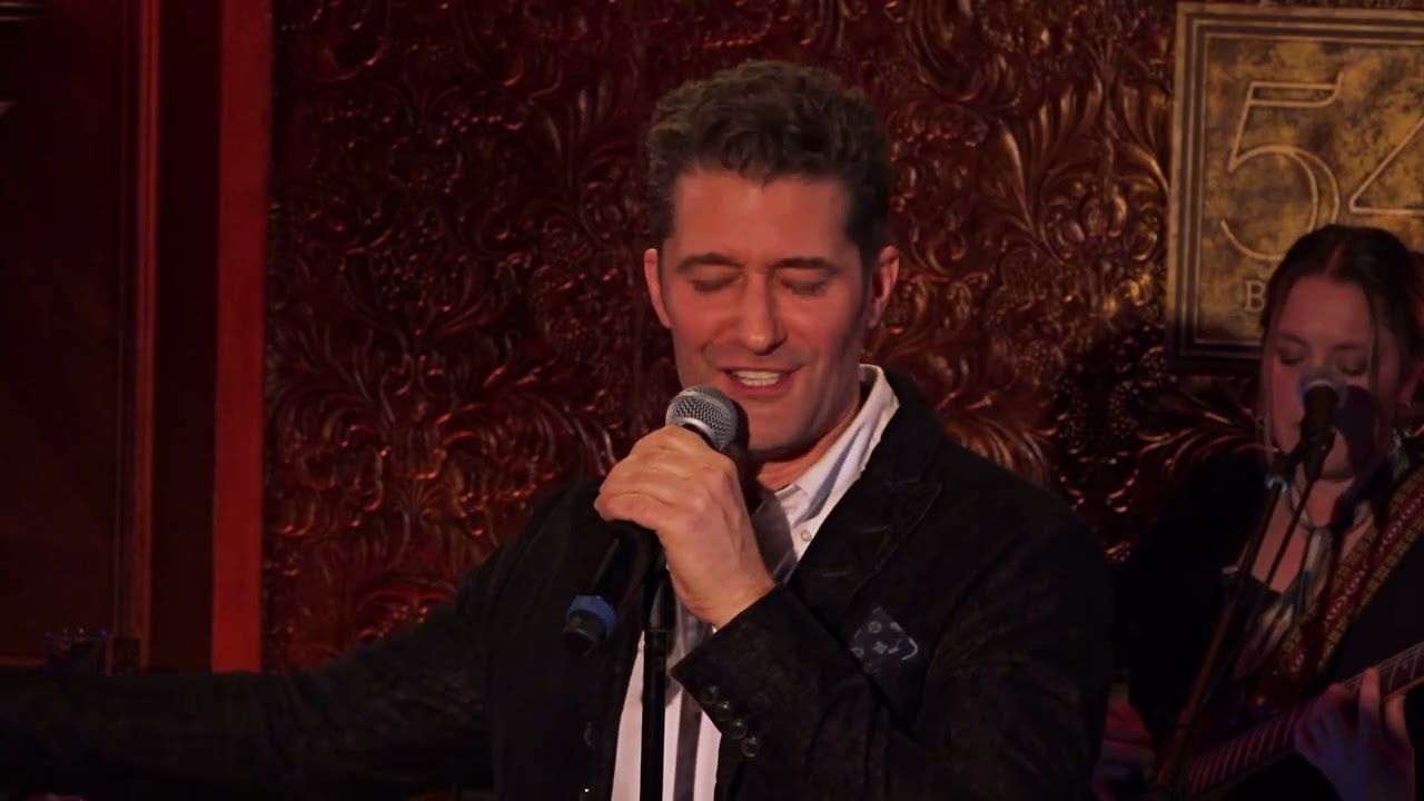 Matthew Morrison sings 