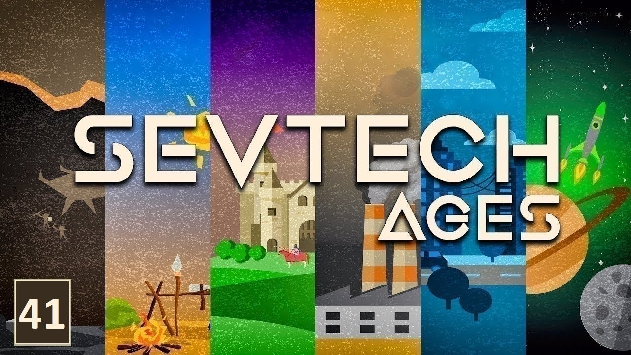 ⁣Sevtech: Ages Космическая программа - подготовка #41