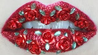 Lipstick Tutorial Compilation 2019 💄 Amazing Lip Art Design Ideas 2019 Profile