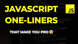 These 7 JavaScript One-Liners Will Blow Your Mind 🤯