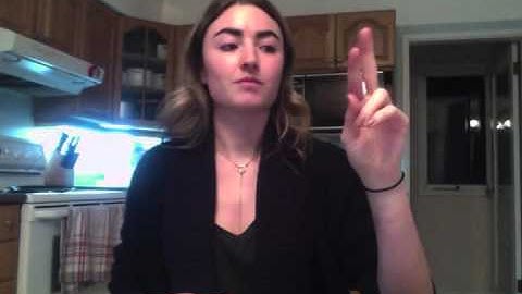 ASL 100B Video assignment 2