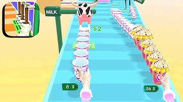 Coffee Stack ​- All Levels Gameplay Android,ios (Levels 181-182)