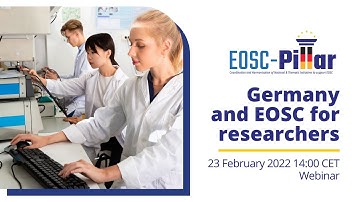 Webinar: Germany and the European Open Science Cloud (EOSC) for researchers