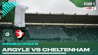 Plymouth Argyle vs Cheltenham Town - Pre Match Show