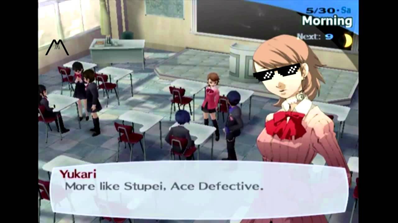 Stupei Ace Defective [Persona 3 Deal With It Meme] - YouTube