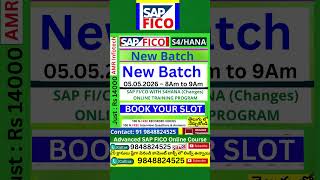 SAP FICO TRAINING IN TELUGU  // SAP FICO S4HANA Training in Telugu / SAP FICO  Course in Telugu
