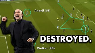 Manchester City 4 - Real Madrid 0 Tactical Analysis | One of The Best Performances Ever