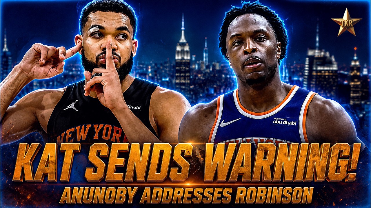 KAT Sends WARNING To NBA! OG Anunoby ADDRESSES Mitchell Robinson... | Knicks News