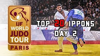 Top 20 ippons in day 2 of Judo Grand Slam Paris 2020