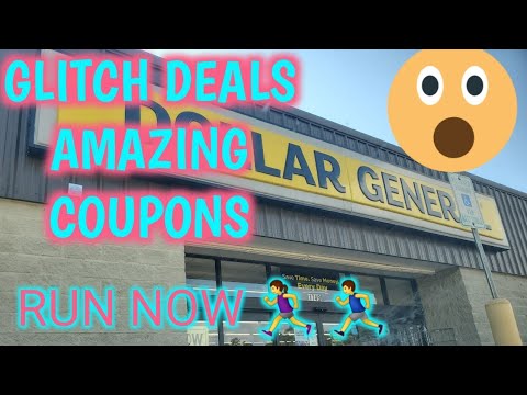 Glitch Deals RUN NOW at Dollar General