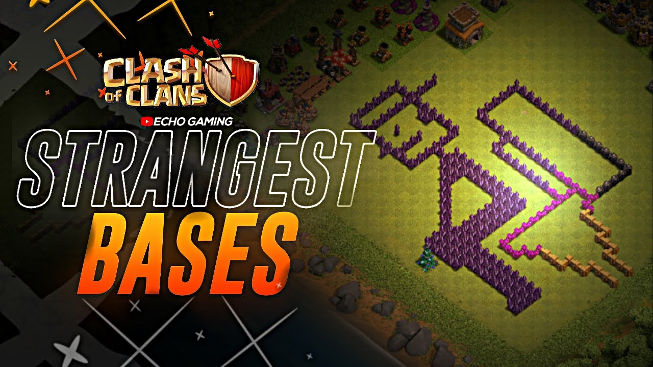 Strani E Strani Disegni Di Base Clash Of Clans Di Echo Gaming Clash Champs