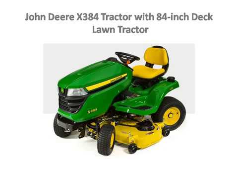 New John Deere Mower 84